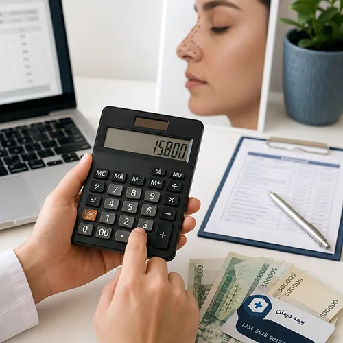 هزینه عمل زیبایی با بیمه