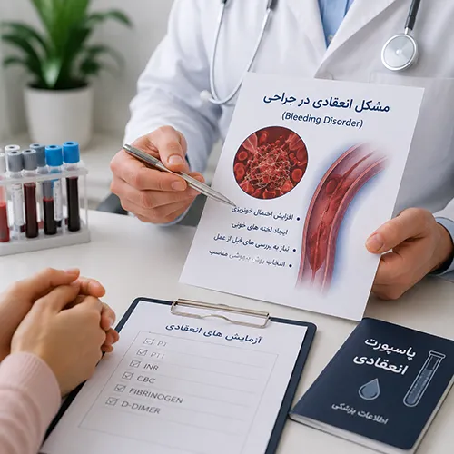 مشکل انعقادی در جراحی